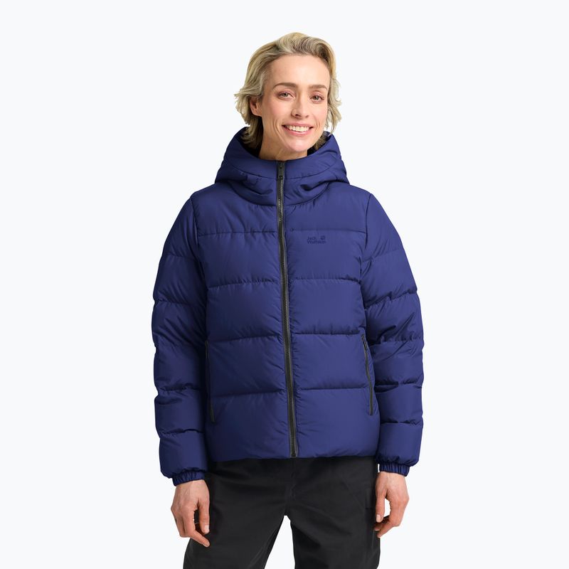 Női pehelykabát Jack Wolfskin Frozen Palace glow ink