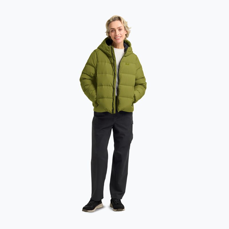 Női pehelykabát Jack Wolfskin Frozen Palace khaki green 2
