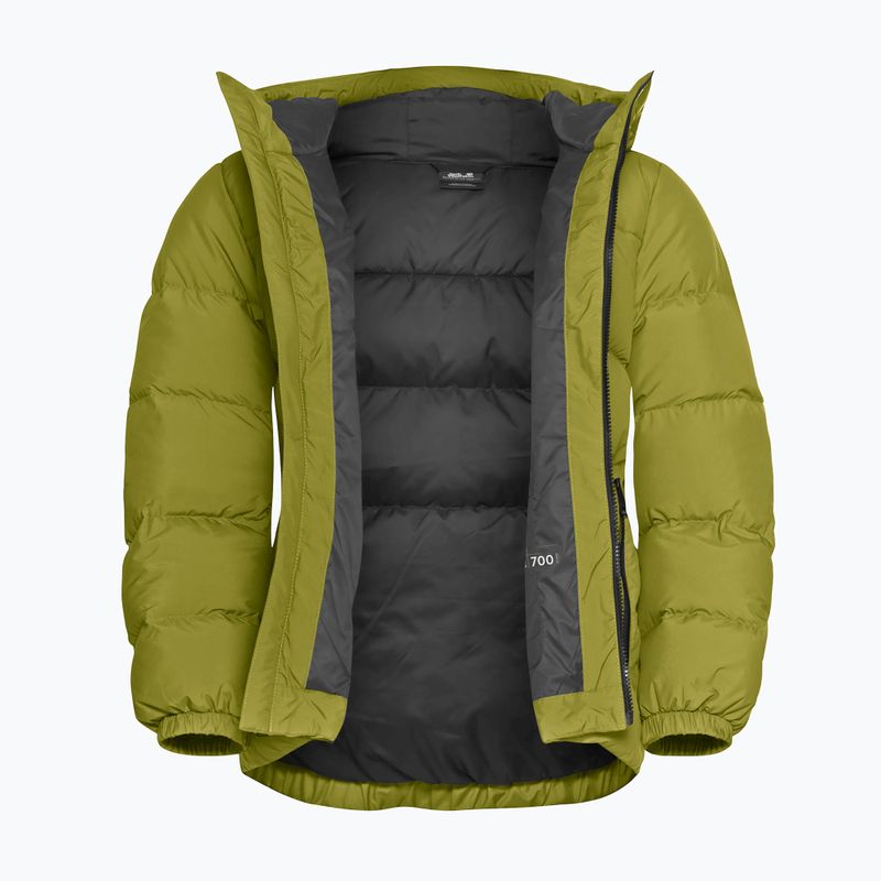 Női pehelykabát Jack Wolfskin Frozen Palace khaki green 9