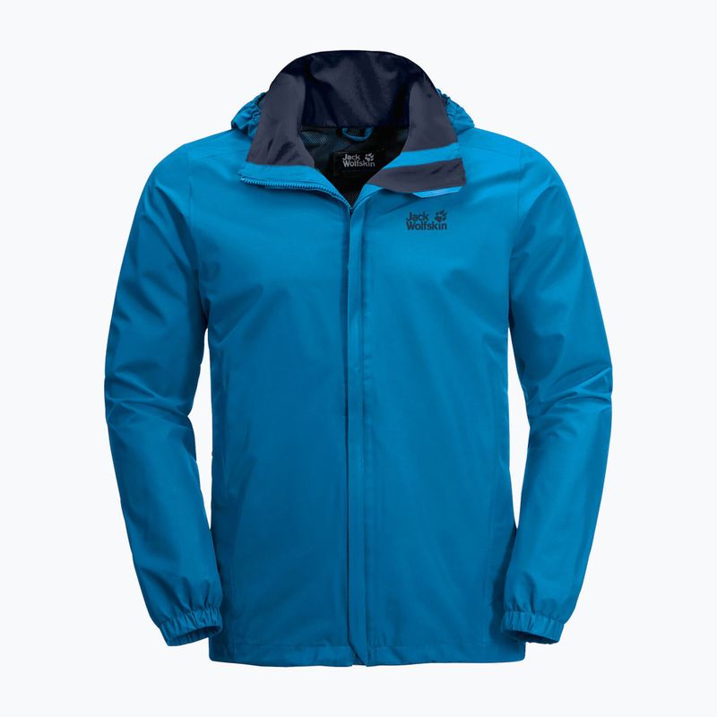 Jack Wolfskin férfi Stormy Point esőkabát kék 1111141_1361_002 5