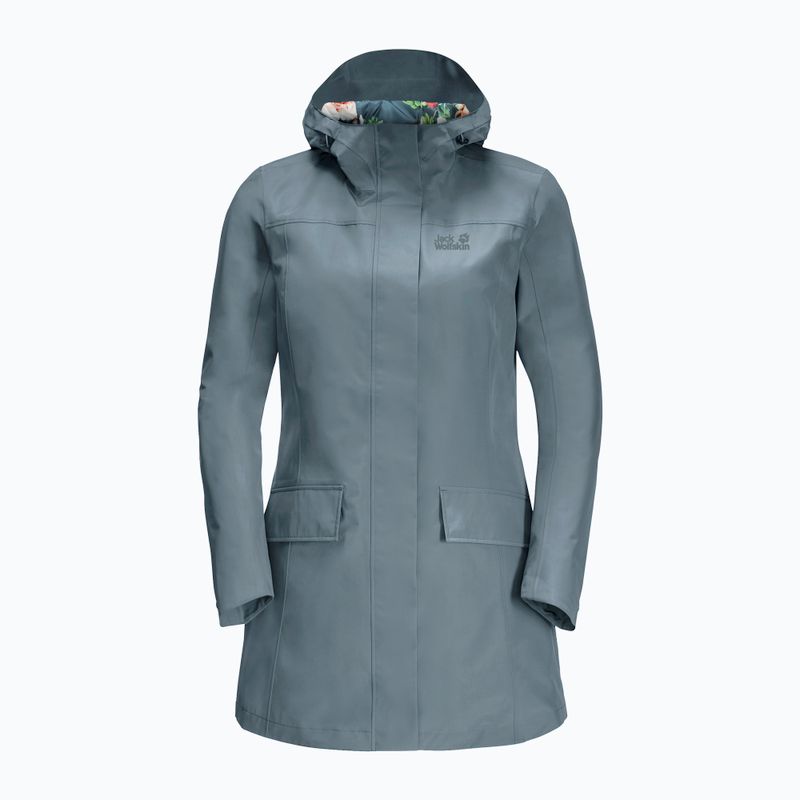 Jack Wolfskin Cape York Paradise mackintosh szürke 1111244_6167_001 6