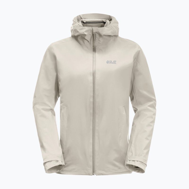 Jack Wolfskin női hardshell dzseki Pack & Go Shell szürke 1111514_6260 10