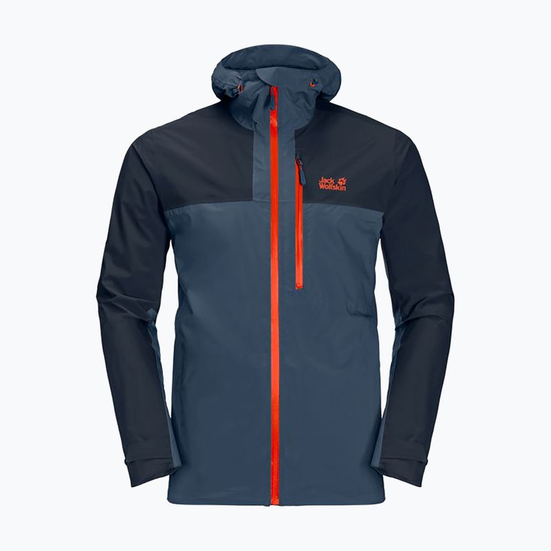 Jack Wolfskin férfi keményszárú kabát Go Hike tengerészkék 1114051_1383