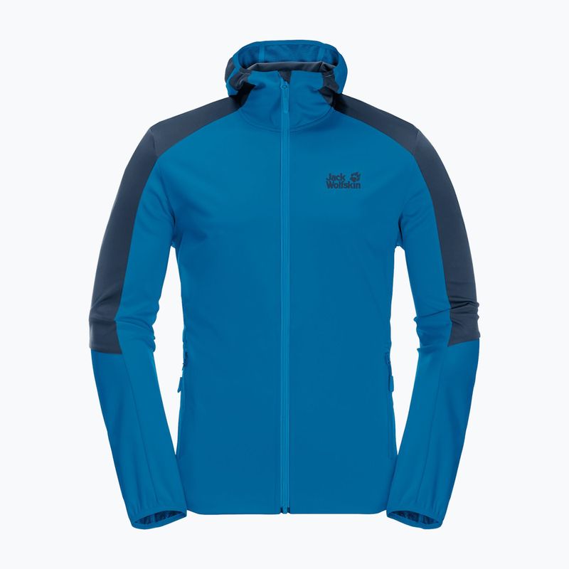 Férfi softshell kabát Jack Wolfskin Go Hike kék 1306921_1361_002 4