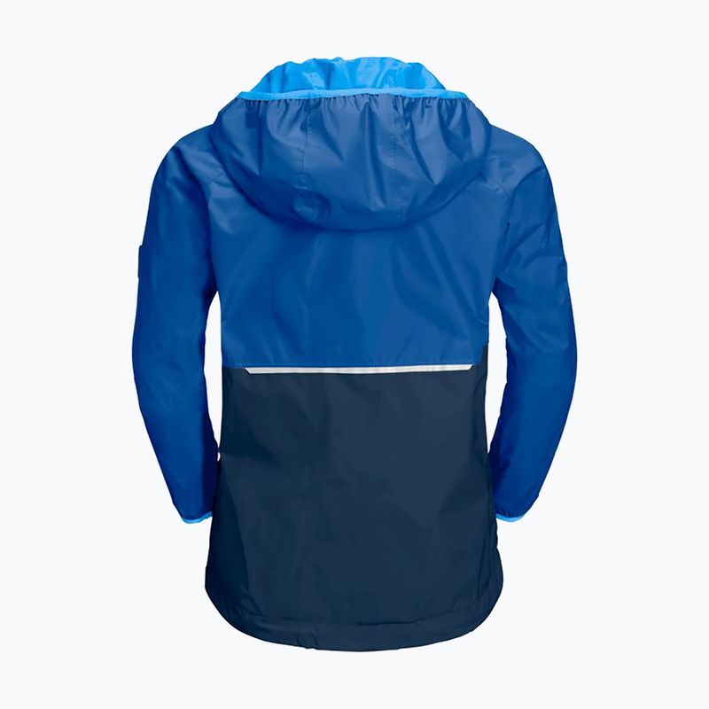 Gyermek Jack Wolfskin Rainy Days esőkabát kék 1604815 8