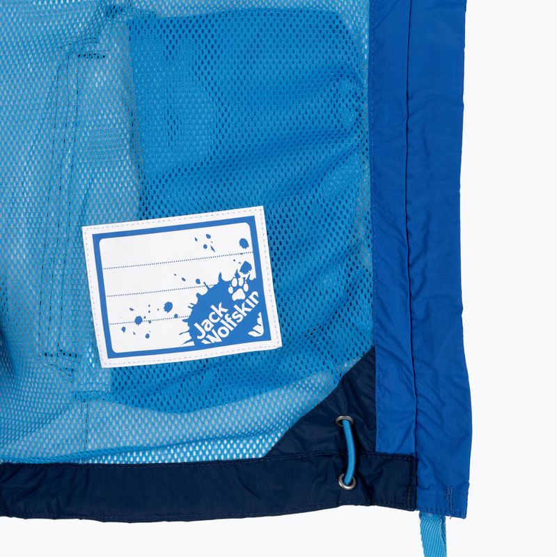 Gyermek Jack Wolfskin Rainy Days esőkabát kék 1604815 6