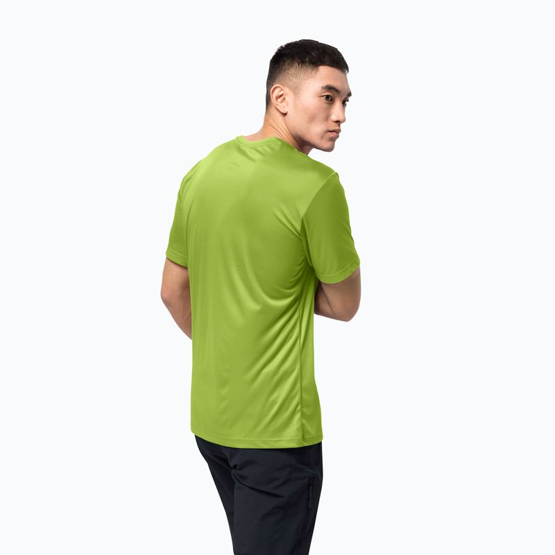 Jack Wolfskin férfi túrázó póló Tech zöld 1807071_4073_003 2