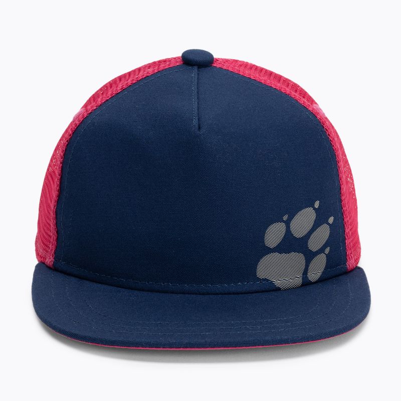 Jack Wolfskin gyermek baseball sapka Rib Paw tengerészgyalogos/rózsaszín 1907641_1225 4