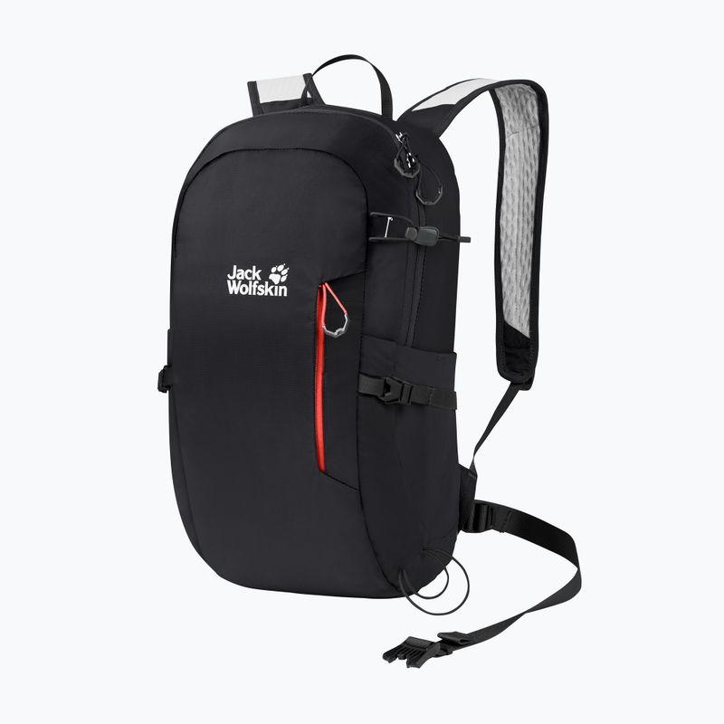 Jack Wolfskin Athmos Shape 16 l túra hátizsák fekete