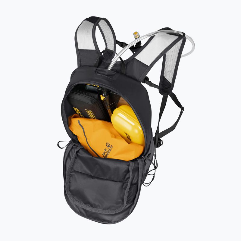 Jack Wolfskin Athmos Shape 16 l túra hátizsák fekete 5