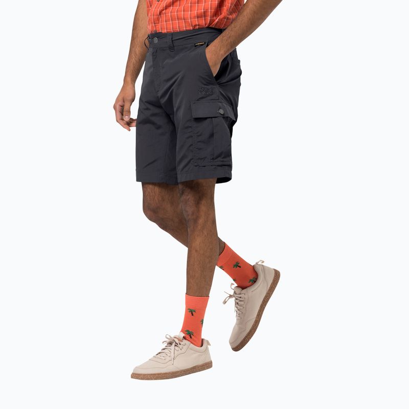 Férfi Jack Wolfskin Canyon Cargo túranadrág szürke 1504201_6168_046