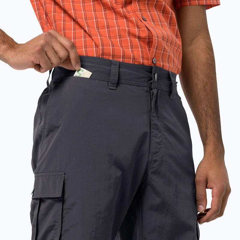 Férfi Jack Wolfskin Canyon Cargo túranadrág szürke 1504201_6168_046 4