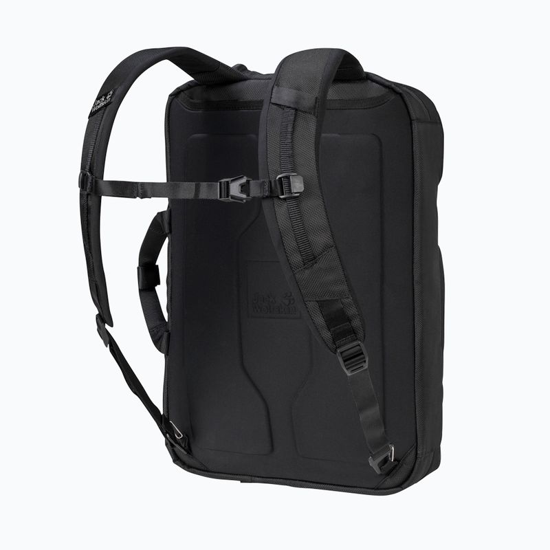 Jack Wolfskin New York 2In1 Flipbag 20 l ultra fekete hátizsák 2