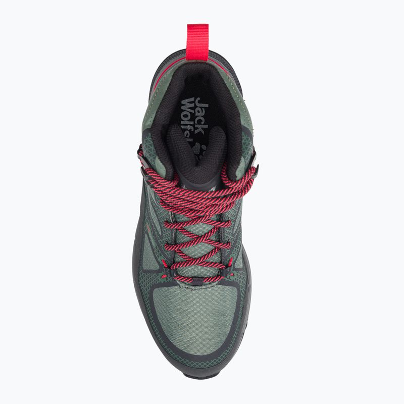Női túrabakancs Jack Wolfskin Force Striker Texapore zöld 4038871_4175 6