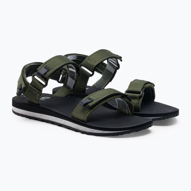 Férfi túraszandál Jack Wolfskin Outfresh Sandal zöld 4039441_4298_070 3