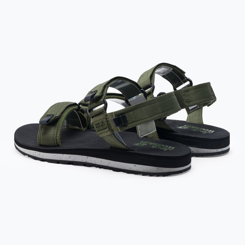 Férfi túraszandál Jack Wolfskin Outfresh Sandal zöld 4039441_4298_070 4