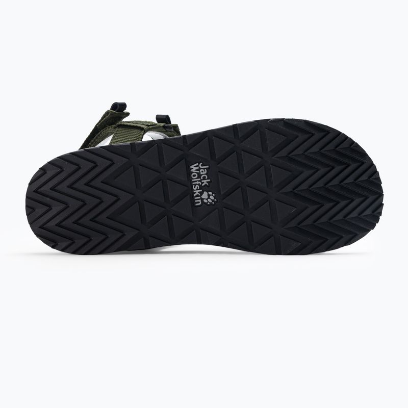 Férfi túraszandál Jack Wolfskin Outfresh Sandal zöld 4039441_4298_070 5