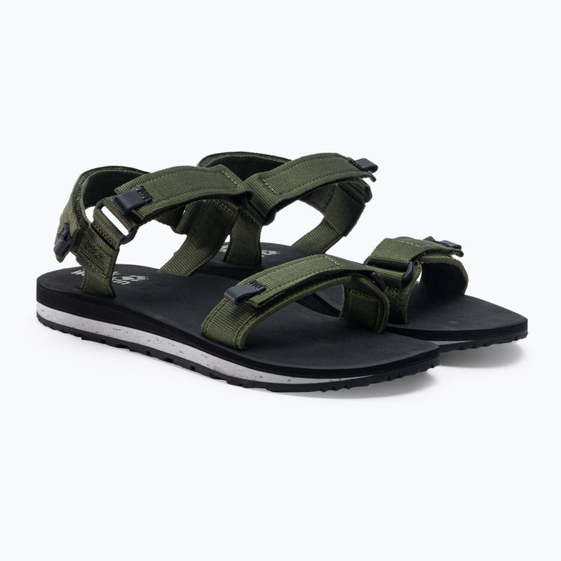 Férfi túraszandál Jack Wolfskin Outfresh Sandal zöld 4039441_4298_070 10