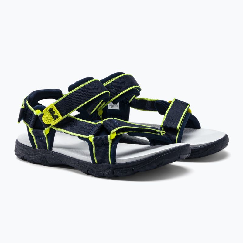 Jack Wolfskin Seven Seas 3 gyermek túraszandál tengerészkék 4040061_1176_340 5