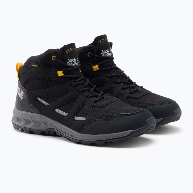 Férfi túrabakancs Jack Wolfskin Woodland 2 Texapore Mid fekete 4051261_6055 5
