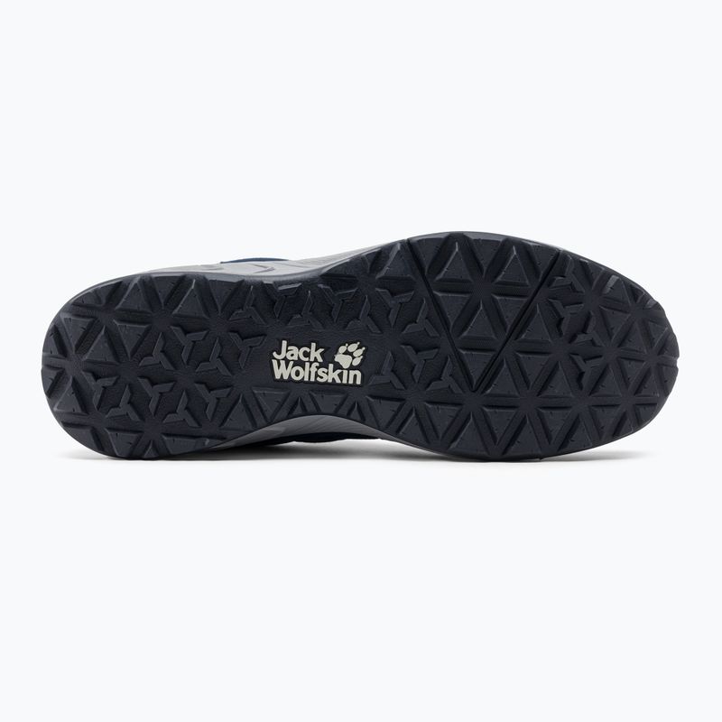 Férfi túrabakancs Jack Wolfskin Woodland 2 Texapore tengerészkék 4051271_1178 4