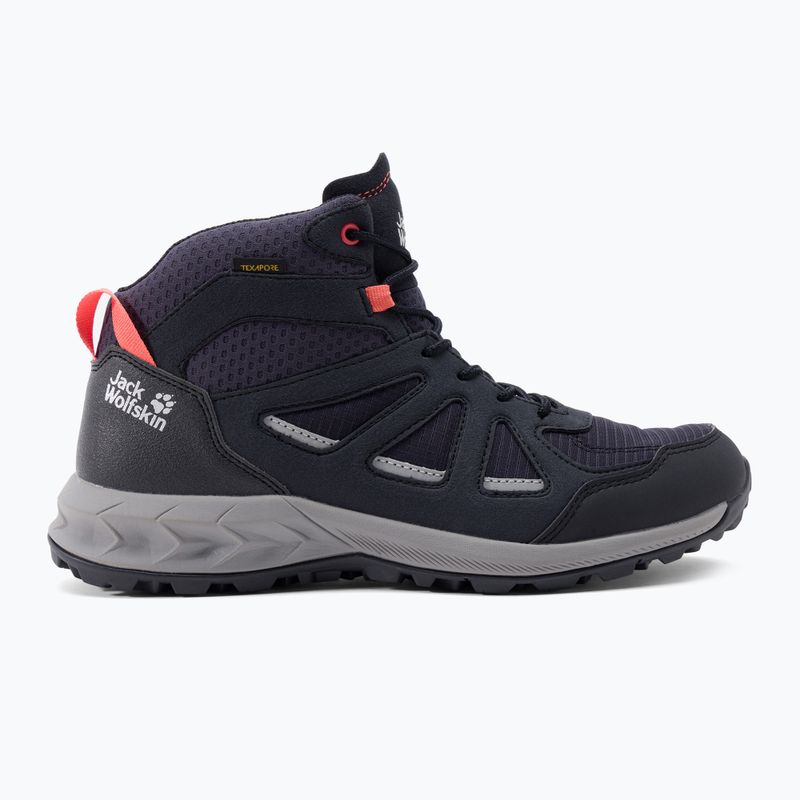 Női túrabakancs Jack Wolfskin Woodland 2 Texapore tengerészkék 4051331_1207 2