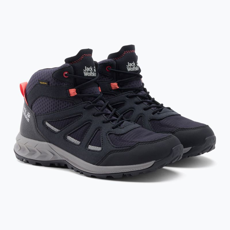 Női túrabakancs Jack Wolfskin Woodland 2 Texapore tengerészkék 4051331_1207 5