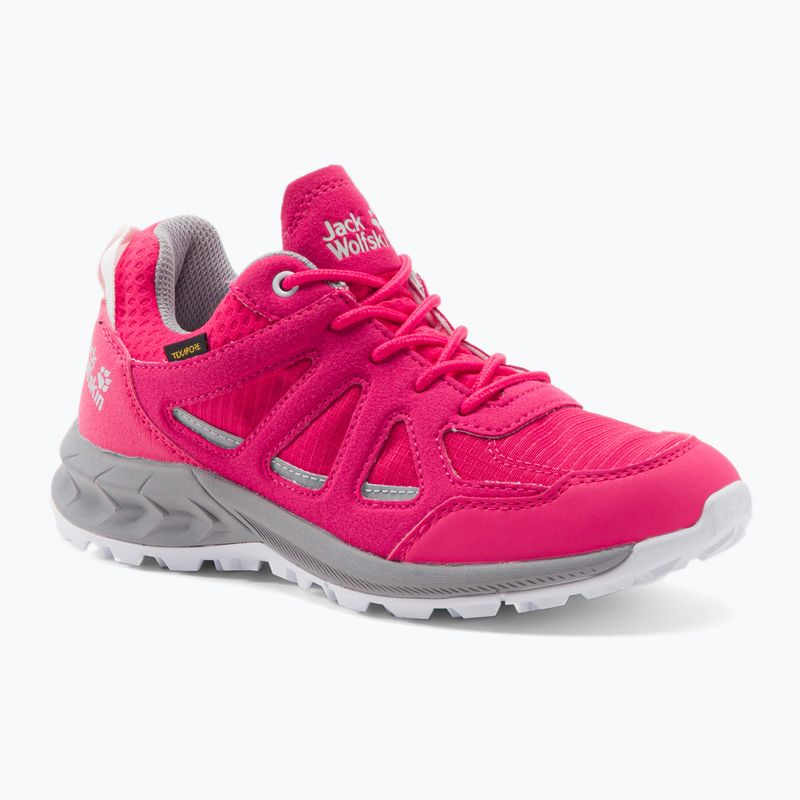 Női túrabakancs Jack Wolfskin Woodland 2 Texapore rózsaszín 4051341_2106