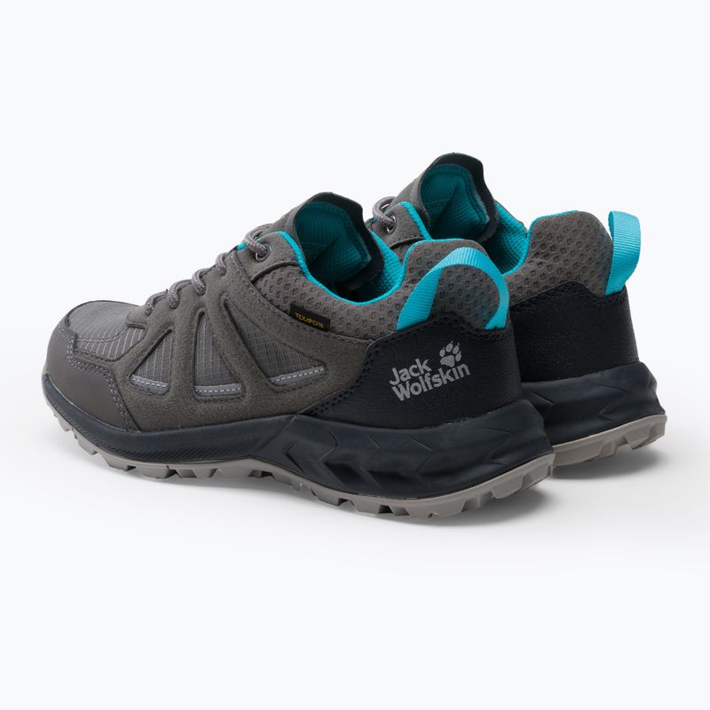 Női túrabakancs Jack Wolfskin Woodland 2 Texapore szürke 4051341_6338 3