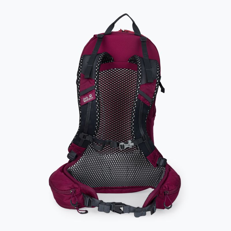Jack Wolfskin Crosstrail 22 St trekking hátizsák bordó 2009562_2222_OS 3