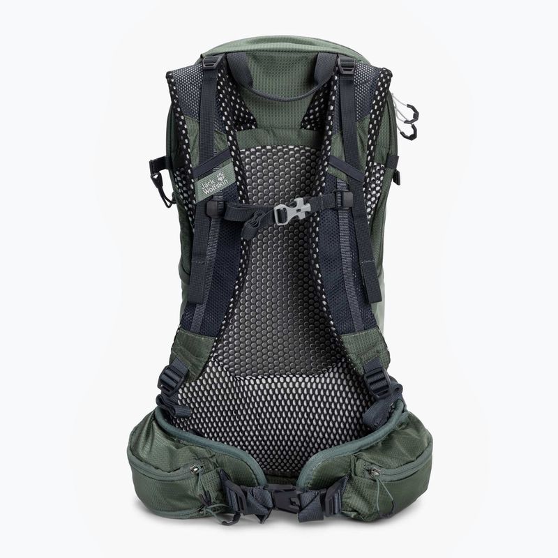 Jack Wolfskin Crosstrail 22 ST túra hátizsák zöld 2009562_4311 2
