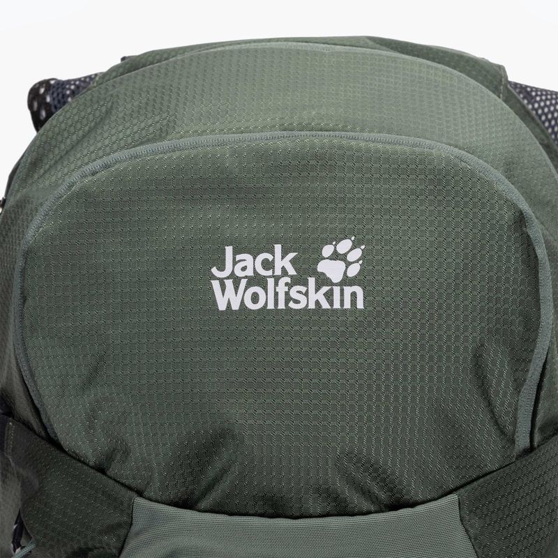 Jack Wolfskin Crosstrail 22 ST túra hátizsák zöld 2009562_4311 4