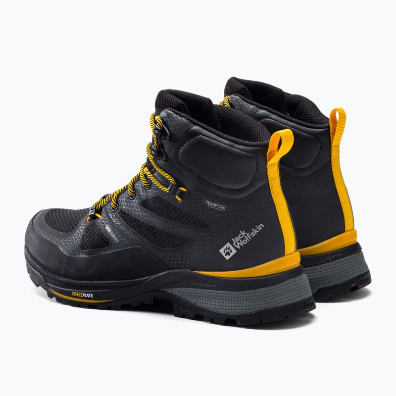 Jack Wolfskin férfi Force Striker Texapore Mid trekking csizma tengerészkék 4038823 3