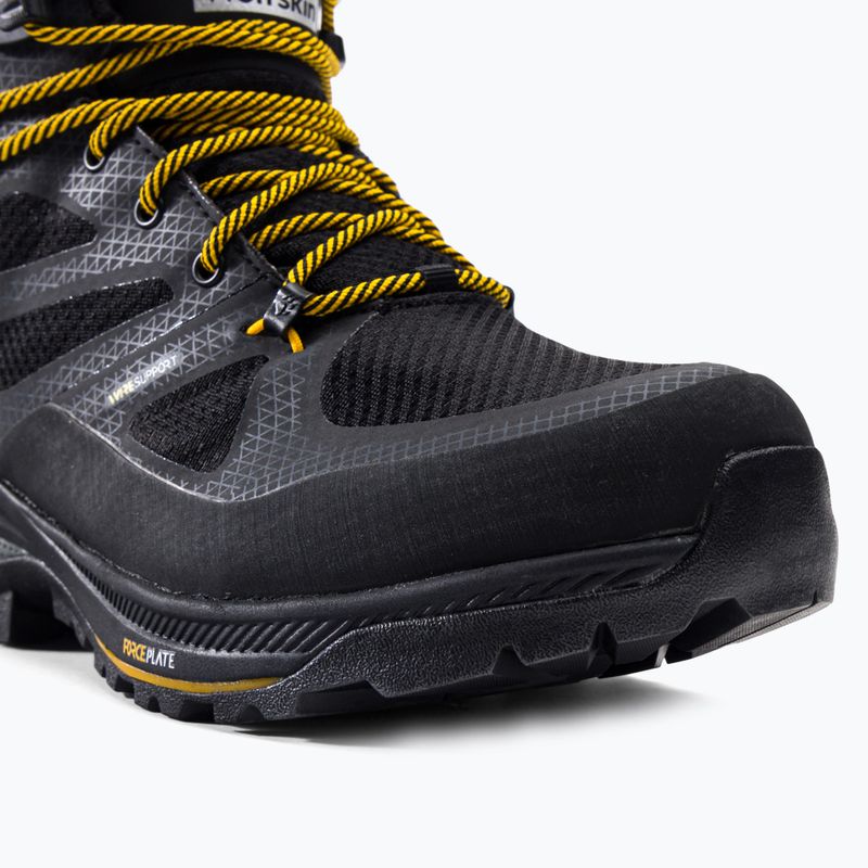 Jack Wolfskin férfi Force Striker Texapore Mid trekking csizma black/burly yellow xt 4038823 7
