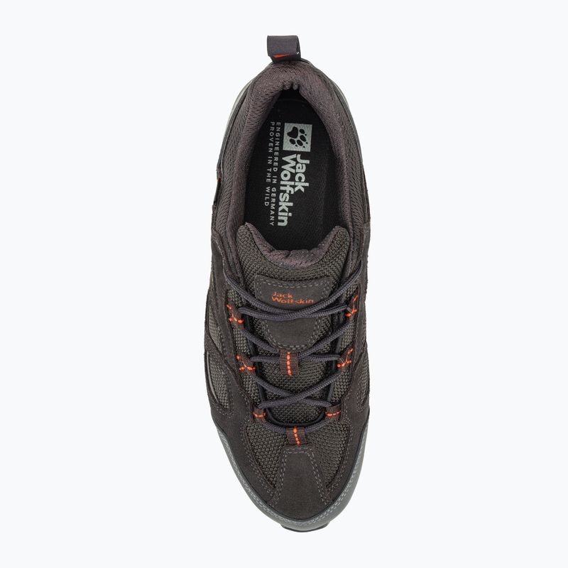 Férfi túracipő  Jack Wolfskin Vojo 3 Texapore Low grey/orange 6