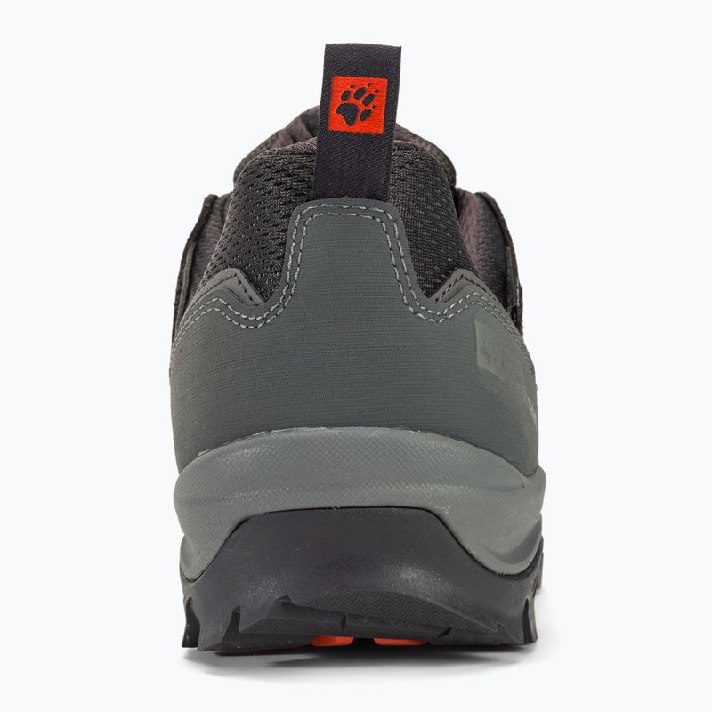 Férfi túracipő  Jack Wolfskin Vojo 3 Texapore Low grey/orange 7