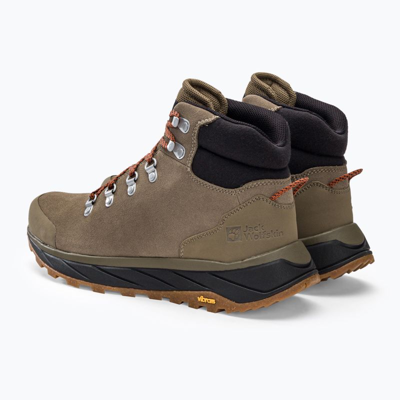 Jack Wolfskin férfi Terraventure Urban Mid barna trekking csizma 4053561 3