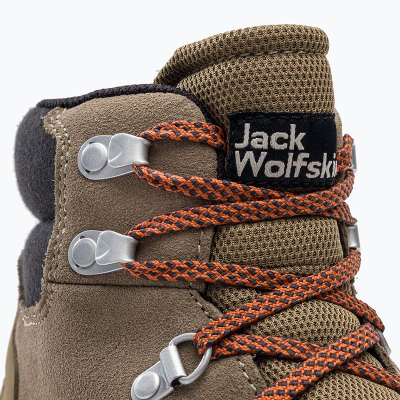 Jack Wolfskin férfi Terraventure Urban Mid barna trekking csizma 4053561 9