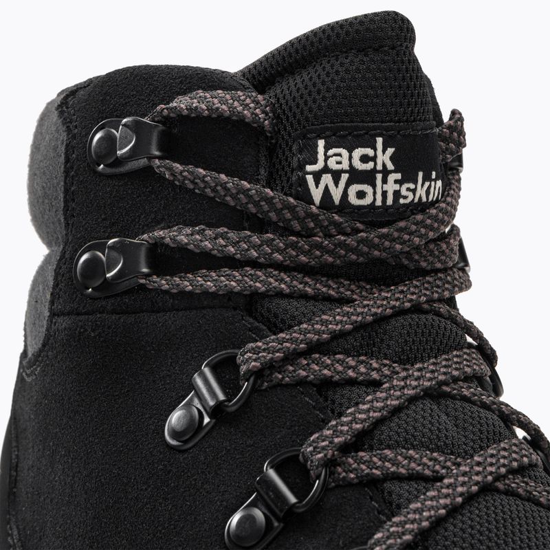 Jack Wolfskin női túrabakancs Terraventure Urban Mid fekete 4053561 9