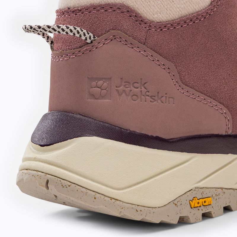 Jack Wolfskin női túrabakancs Terraventure Urban Mid barna 4053571 8