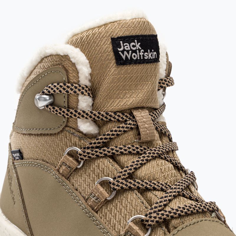 Jack Wolfskin Everquest Texapore Mid bézs női túracipő 4053581_5227 9