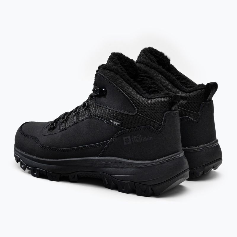 Jack Wolfskin férfi Everquest Texapore Mid trekking csizma fekete 4053611 3