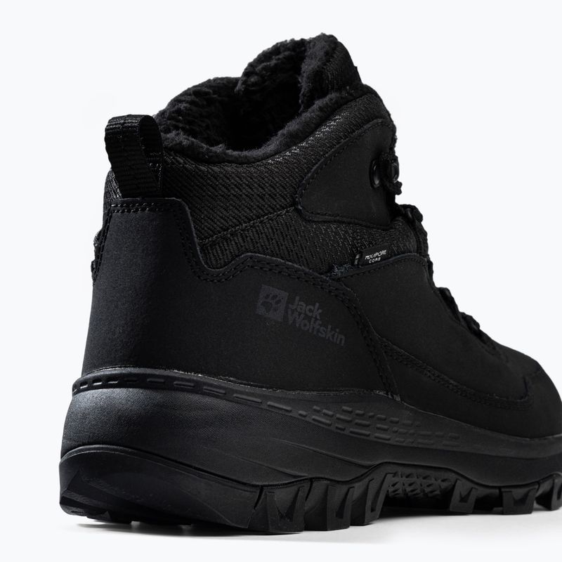 Jack Wolfskin férfi Everquest Texapore Mid trekking csizma fekete 4053611 8