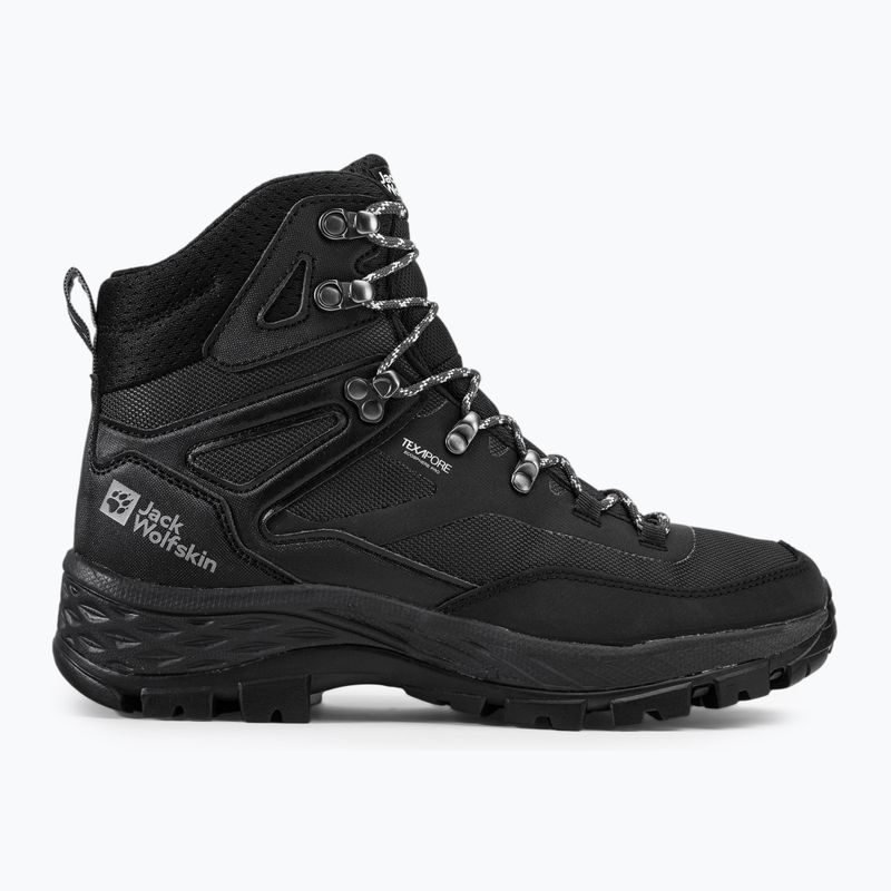 Jack Wolfskin férfi Rebellion Guide Texapore Mid túrabakancs fekete 4053791 2