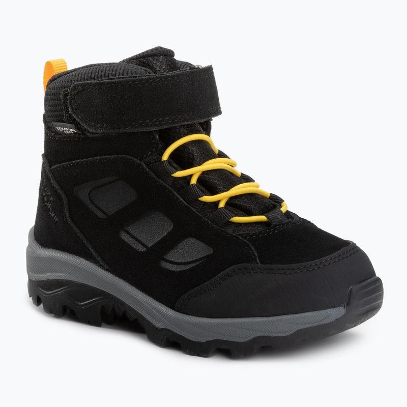 Jack Wolfskin Vojo Lt Texapore Mid gyermek túrabakancs fekete 4054021