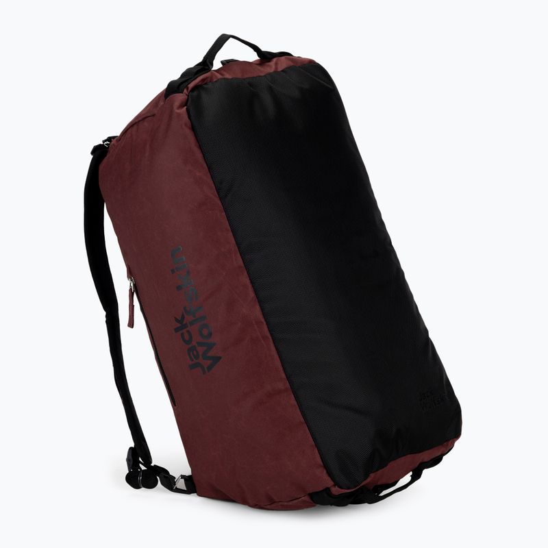 Jack Wolfskin Traveltopia Duffle 45 l bordó 2010801_2185 utazótáska 3