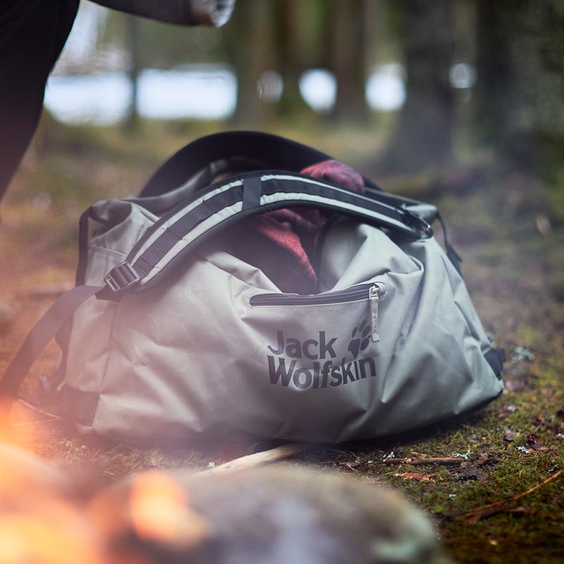 Jack Wolfskin Traveltopia Duffle 45 utazótáska zöld 2010801 4