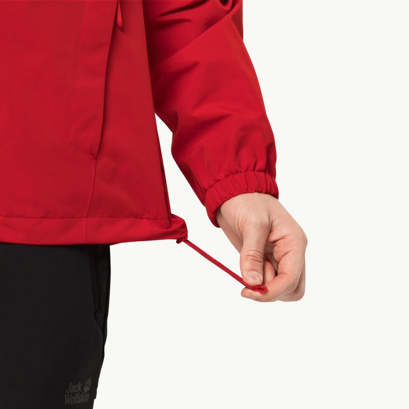 Jack Wolfskin férfi Stormy Point 2L esőkabát piros 1111142_2206 3