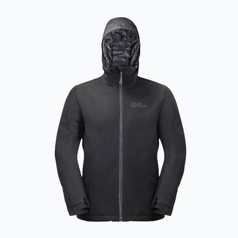 Jack Wolfskin férfi esőkabát Wisper Ins fekete 8
