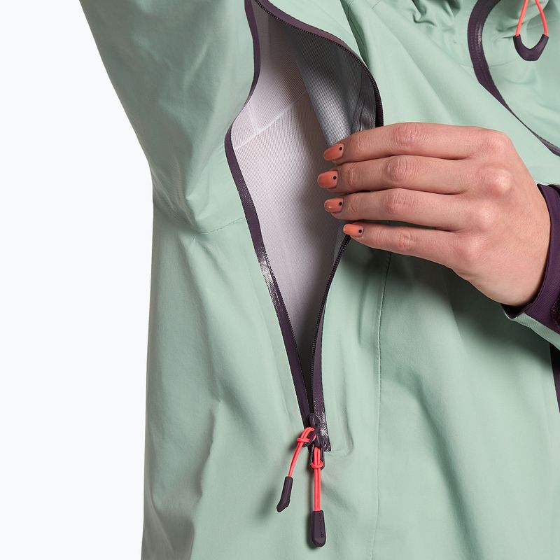 Jack Wolfskin Alpspitze 3L női sí dzseki zöld 1115201 8